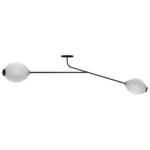 GUBI Satellite vägglampa, cream white - halvmatt