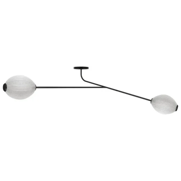 GUBI Satellite vägglampa, cream white - halvmatt