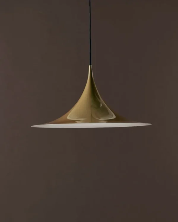 GUBI Semi hänglampa, 47 cm, fänkålsfrö, glansig