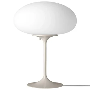 GUBI Stemlite bordslampa, 42 cm, dimbar, kiselgrå
