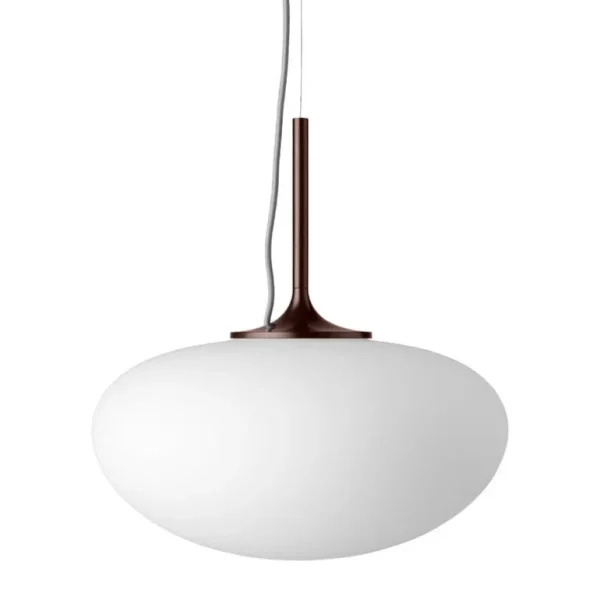 GUBI Stemlite pendellampa 38 cm, black red