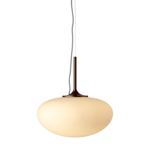 GUBI Stemlite pendellampa 38 cm, black red