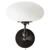 GUBI Stemlite vägglampa, svart krom
