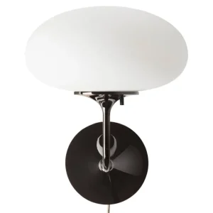 GUBI Stemlite vägglampa, svart krom