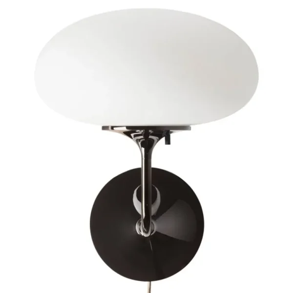 GUBI Stemlite vägglampa, svart krom