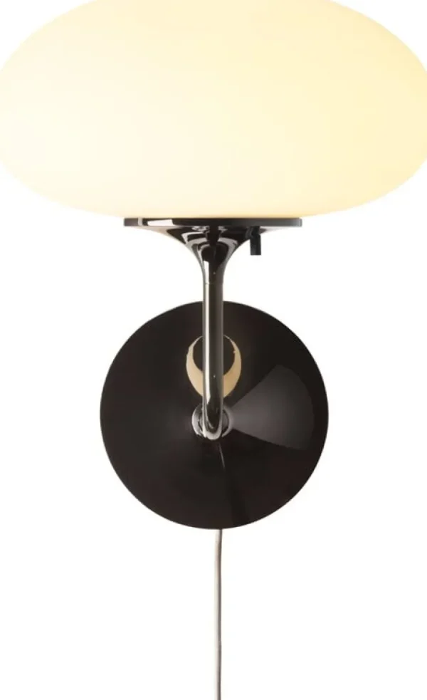 GUBI Stemlite vägglampa, svart krom