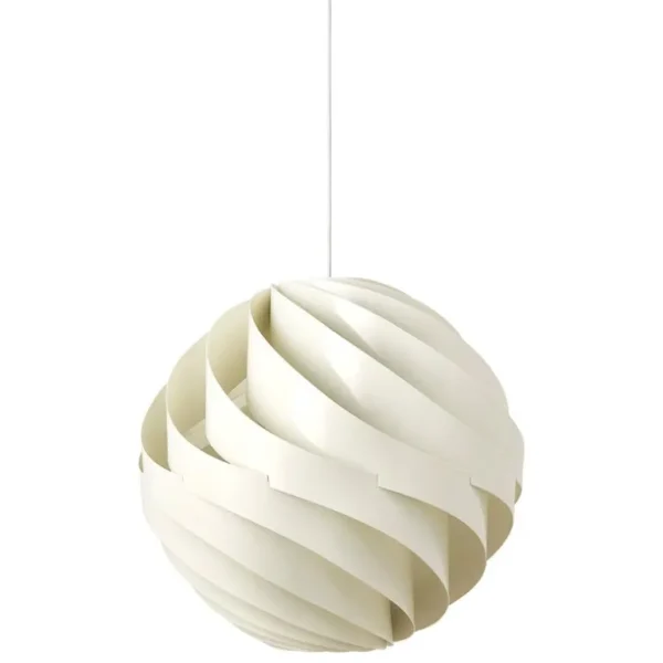 GUBI Turbo taklampa, 62 cm, alabaster vit, glansig