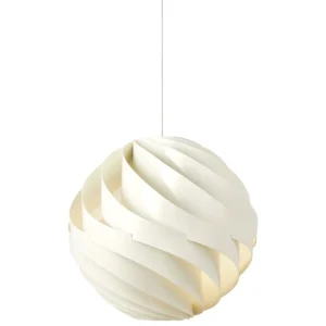 GUBI Turbo taklampa, 62 cm, alabaster vit, glansig