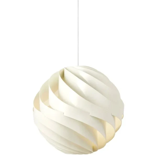 GUBI Turbo taklampa, 62 cm, alabaster vit, glansig