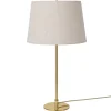 GUBI Tynell 9205 bordslampa, mässing - kanvas