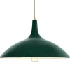 GUBI Tynell 1965 pendellampa, grön