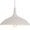 GUBI Tynell 1965 pendellampa, vit