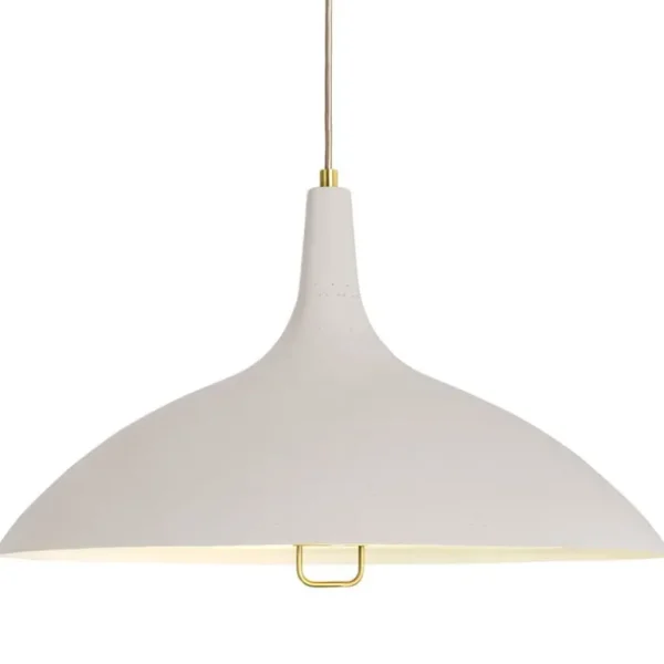 GUBI Tynell 1965 pendellampa, vit