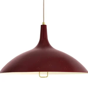 GUBI Tynell 1965 pendellampa, bordeaux