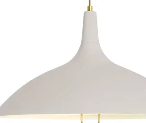 GUBI Tynell 1965 pendellampa, vit