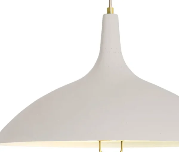 GUBI Tynell 1965 pendellampa, vit