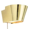 GUBI Tynell 9464 vägglampa, mässing