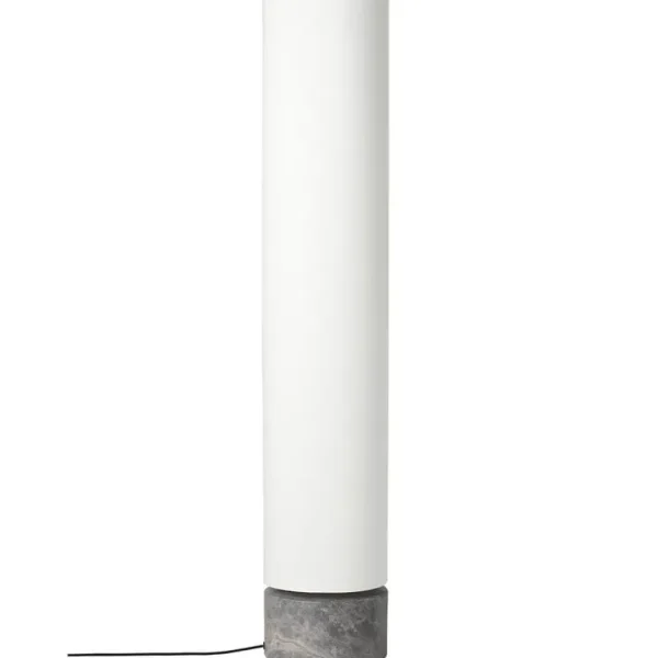 GUBI Unbound golvlampa 80 cm, vit