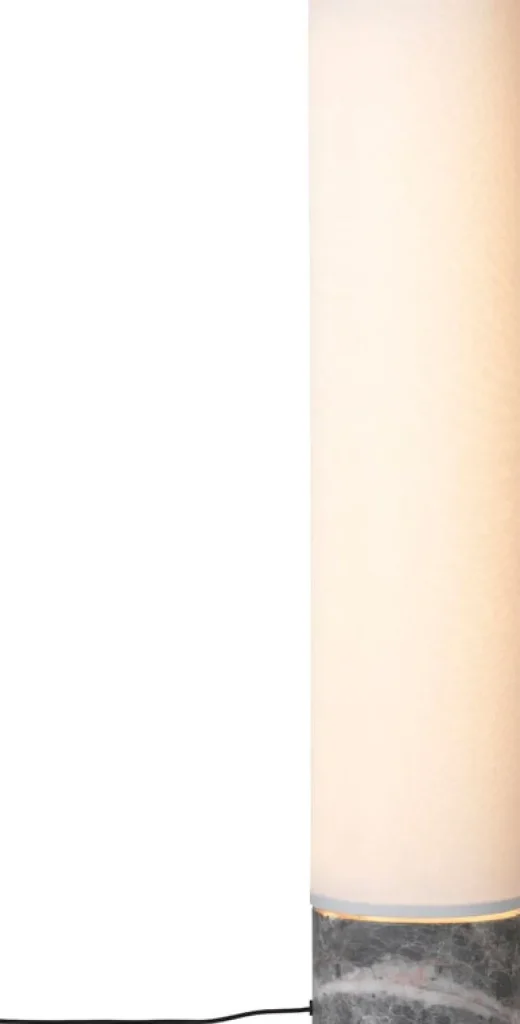 GUBI Unbound golvlampa 80 cm, vit