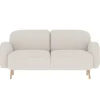 Hartô Auguste 2-sitssoffa, pearl