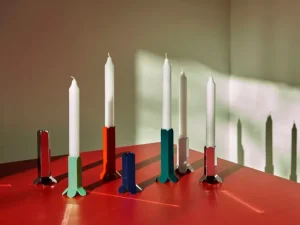 HAY Arcs ljusstake L, spegelglas