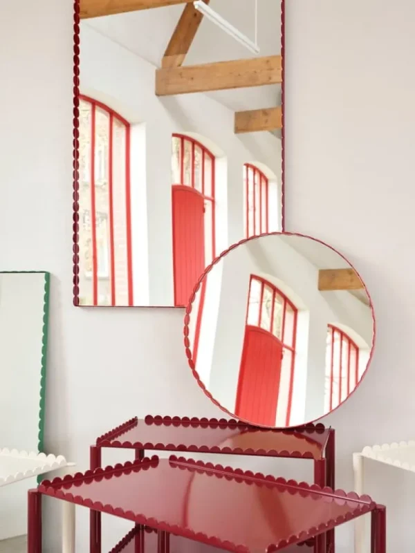 HAY Arcs Mirror rektangel, medium,