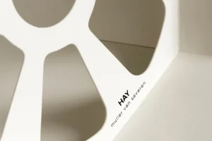 HAY Arcs vägglampa, auburn red