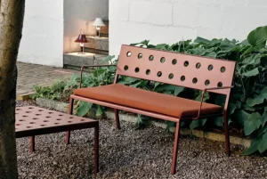 HAY Balcony lågt bord, 75 x 76 cm, järn