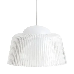 HAY Brim, pendellampa, 24,5 cm, klarglas