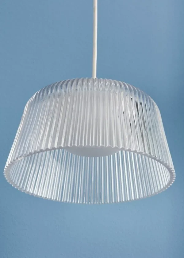 HAY Brim, pendellampa, 24,5 cm, klarglas