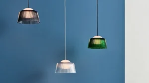 HAY Brim, pendellampa, 24,5 cm, klarglas