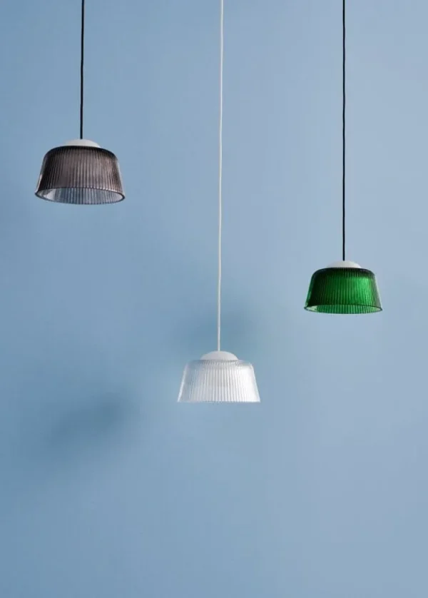 HAY Brim, pendellampa, 24,5 cm, klarglas