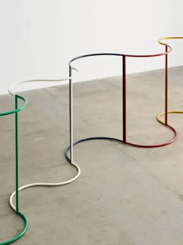 HAY Colour Rack, klädhängare, S-form, äggskal