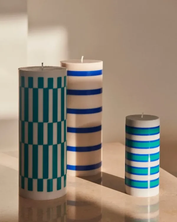 HAY Column ljus, L, ljusgrå - grön
