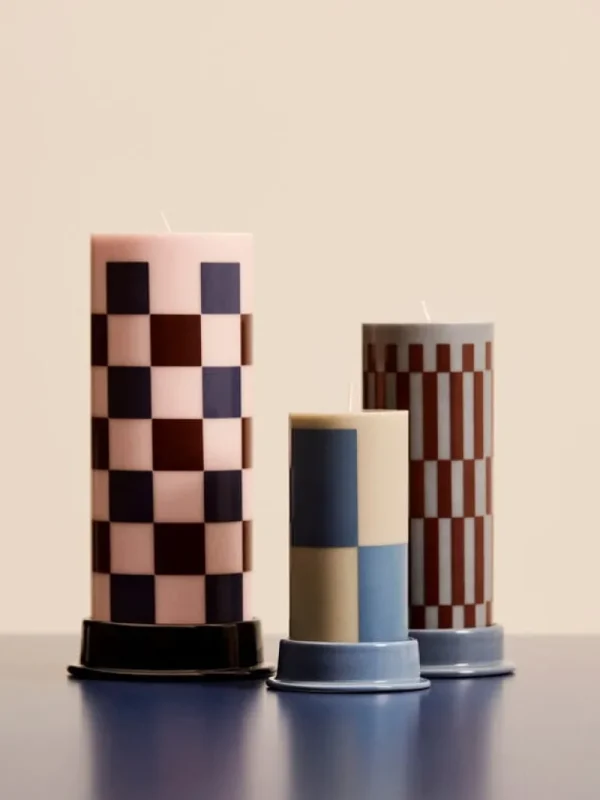 HAY Column ljus, S, gråblå