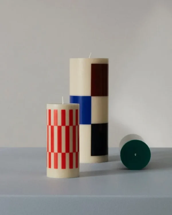 HAY Column ljus, S, grön - brun