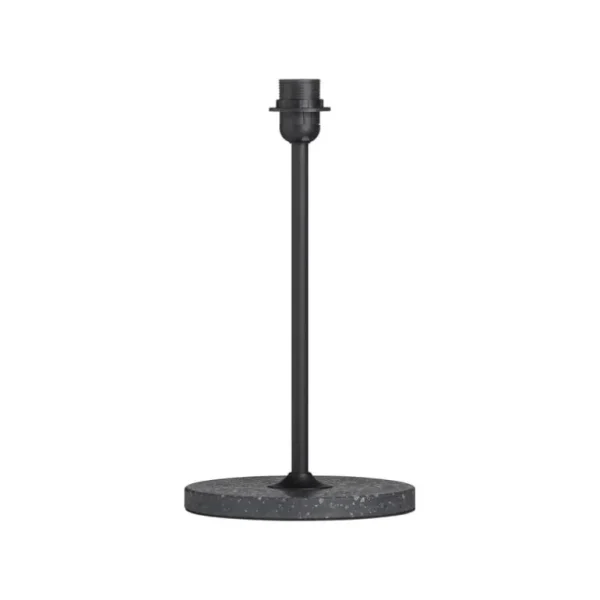 HAY Common bordslampa bas, mjuk svart - svart terrazzo