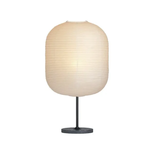 HAY Common bordslampa bas, mjuk svart - svart terrazzo