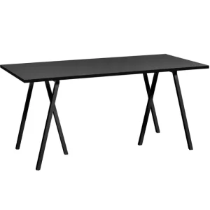 HAY Loop Stand bord 160 cm, svart