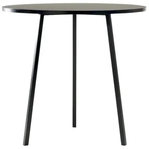 HAY Loop Stand runt bord 90 cm, högt, svart