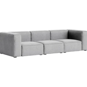 HAY Mags Soft 3-sits soffa, Comb.1 hög arm, Hallingdal 130
