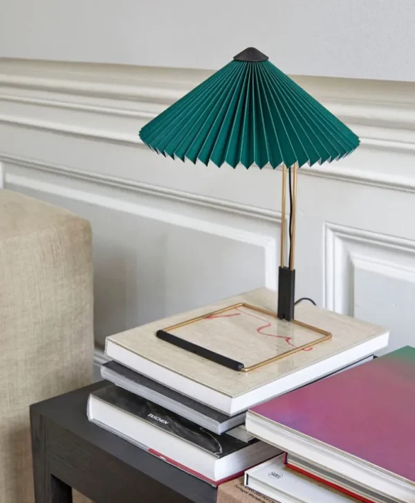 HAY Matin liten bordslampa, grön