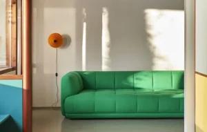 HAY Matin vägglampa 300, gul