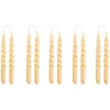 HAY Mini Swirl ljus, 10 st, beige