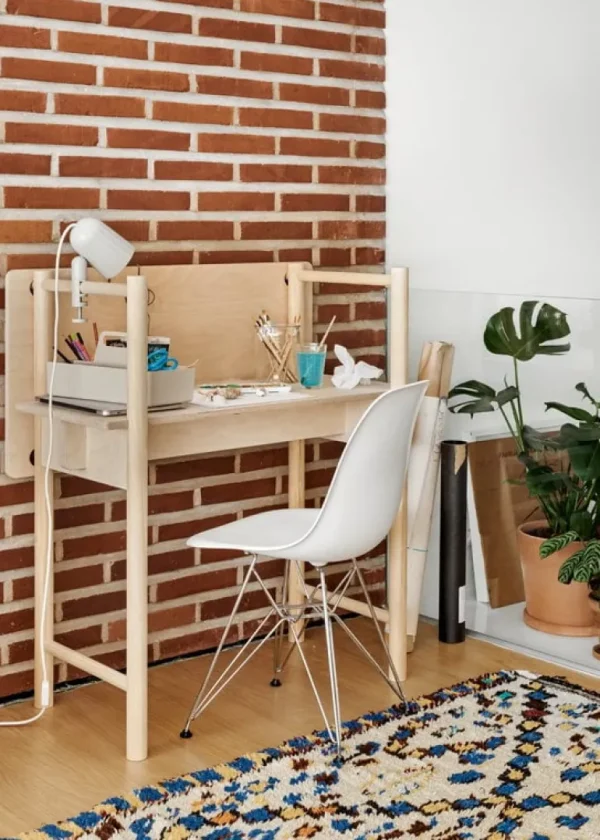 HAY Noc klämlampa, off-white