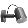 HAY Noc Wall Button vägglampa, mörkgrå