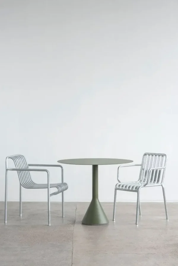 HAY Palissade Cone bord, 70 cm, oliv
