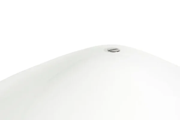 HAY Pao Glass golvlampa, vitt opalglas