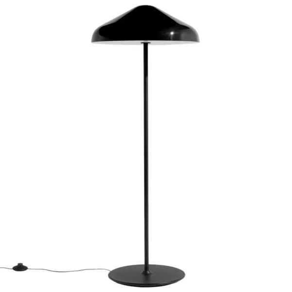HAY Pao Steel golvlampa, mjuk svart