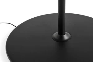 HAY Pao Steel golvlampa, mjuk svart